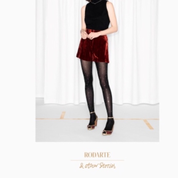 & Other Stories Dresses & Skirts - Rodarte & Other Stories Velvet Shorts